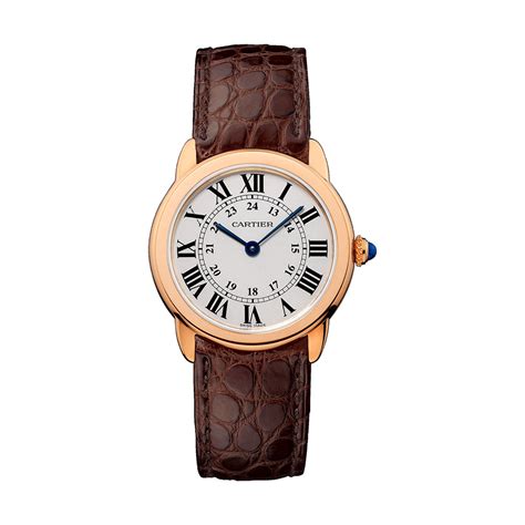 cartier ronde louis cartier mens watch|cartier ronde solo small.